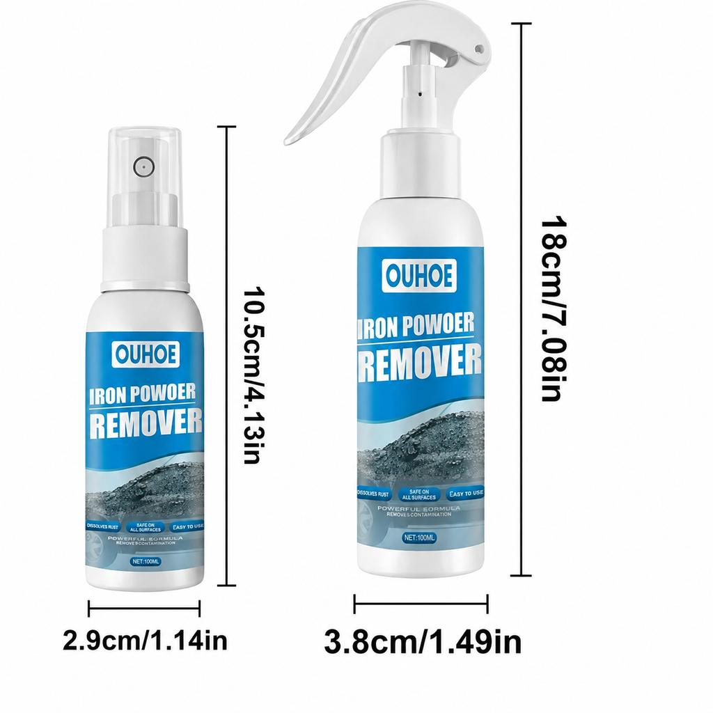 Automotive Iron Powder & Rust Remover Spray